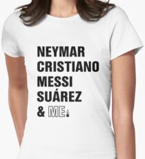 Futebol Women's Fitted T-Shirt