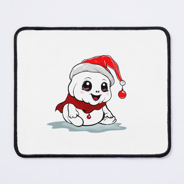 Item preview, Cute Christmas ghost designed and sold by Nooshin Mehrvarz.
