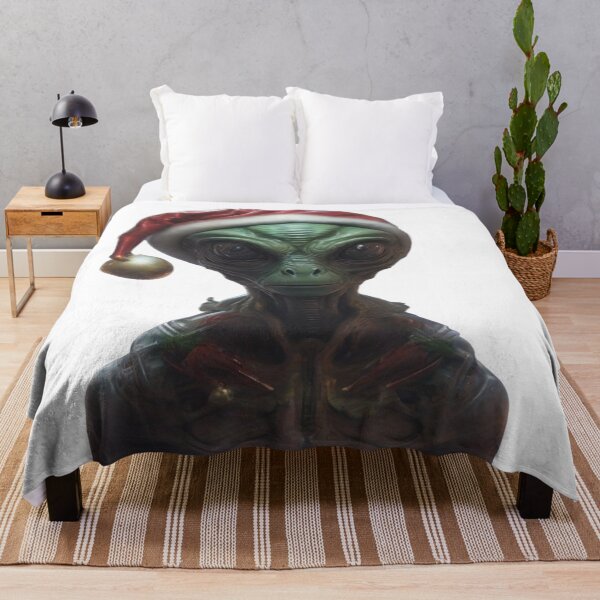Item preview, Festive Extraterrestrial: Galactic Visitors at Christmas designed and sold by EstiloPrint.