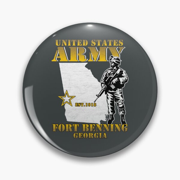 Item preview, Georgia Fort Benning Georgia Map designed and sold by Izaiah Wiegand.