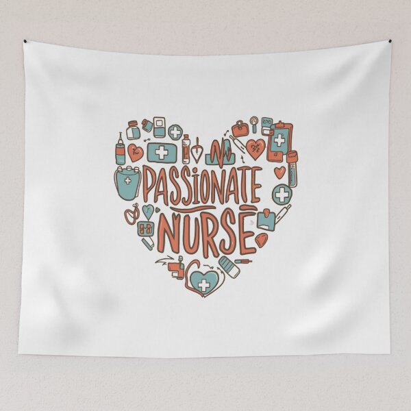 Item preview, Passionate Nurse designed and sold by unicornunicorn.