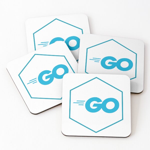 Item preview, Golang Gopher GO hexagon ,Lang Programming Programmer  designed and sold by Redstrawberry13.