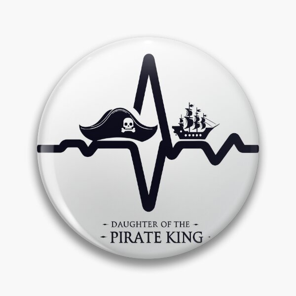Item preview, Pirate King's Daughter Heartbeat Design designed and sold by MAPDDesigns.