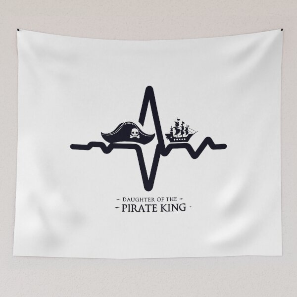 Item preview, Pirate King's Daughter Heartbeat Design designed and sold by MAPDDesigns.