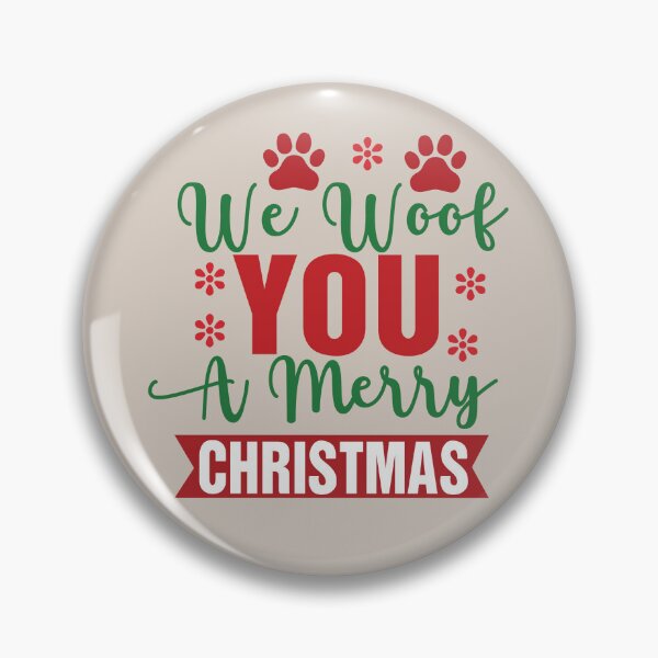 Item preview, We Woof You A Merry Christmas designed and sold by Jollys-ArtShop.