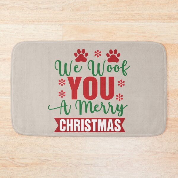 Item preview, We Woof You A Merry Christmas designed and sold by Jollys-ArtShop.