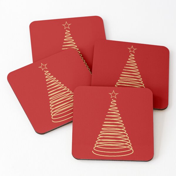 Item preview, Gold Christmas Tree Spiral designed and sold by TrulyRuby.