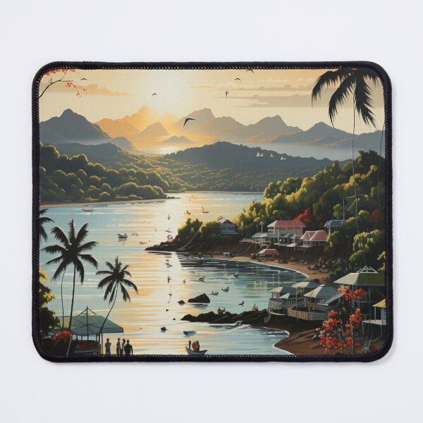 Item preview, Tropical Twilight and Calm Sea designed and sold by Clock-Designer.