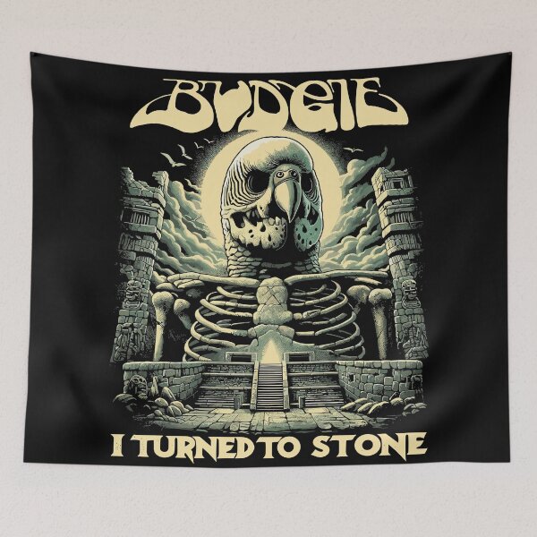 Item preview, Budgie I Turned to Stone designed and sold by RafaelLima7.