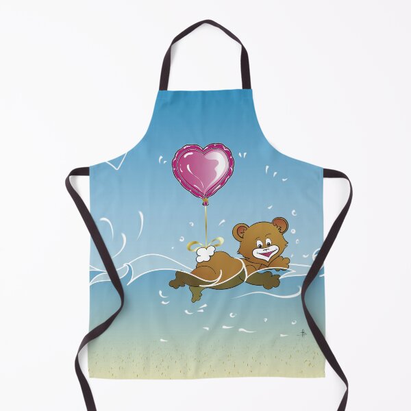 Item preview, The little teddy bear wants to swim! designed and sold by AnneDidelot.