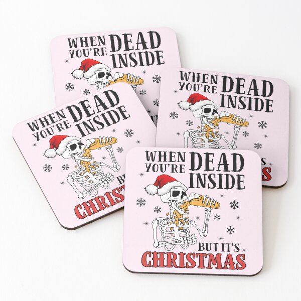 Item preview, When you're dead inside but it's Christmas designed and sold by Margival.