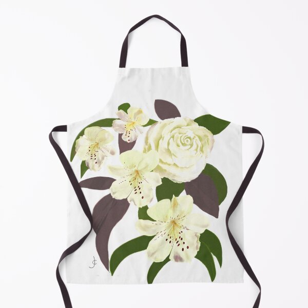 Item preview, Alstroemeria and rose, digital watercolour painting for charity designed and sold by JayTCee.