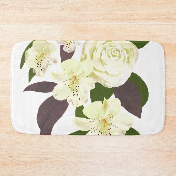Item preview,  Alstroemeria and rose, digital watercolour painting for charity designed and sold by JayTCee.