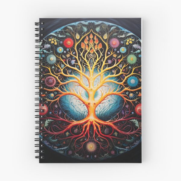 Aperçu de l'œuvre Arbre de vie microcosmique créée et vendue par Clock-Designer.