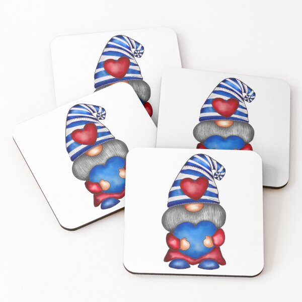 Item preview, Gnome Blue Heart designed and sold by LionessLove.