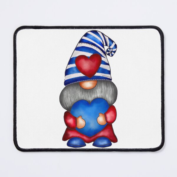 Item preview, Gnome Blue Heart designed and sold by LionessLove.
