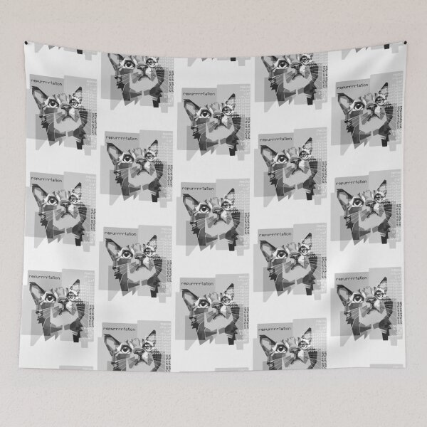 Item preview, Repurrtation, cat lover gift, whiskers and melodies designed and sold by Gifiti.