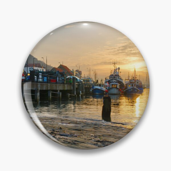 Item preview, Scarborough Harbour Sunrise  designed and sold by Alisonchambers2.