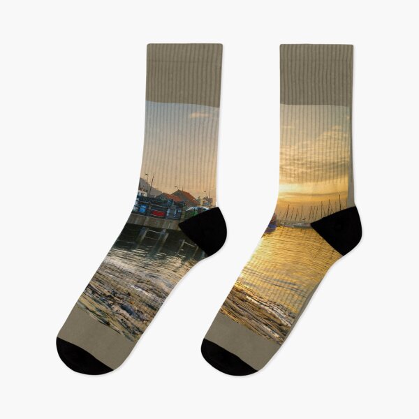 Item preview, Scarborough Harbour Sunrise  designed and sold by Alisonchambers2.
