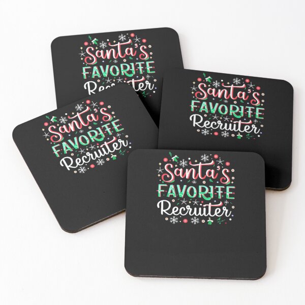 Item preview, Funny Christmas Recruiter, Santa designed and sold by Recruiter-Love.