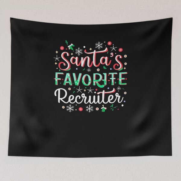 Item preview, Funny Christmas Recruiter, Santa designed and sold by Recruiter-Love.