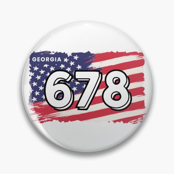 Item preview, Georgia Area Code 678 designed and sold by Reagan Towne.