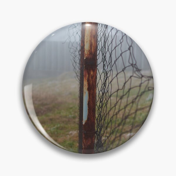 Item preview, Chain-link fence in the mist designed and sold by Tilosparty30.