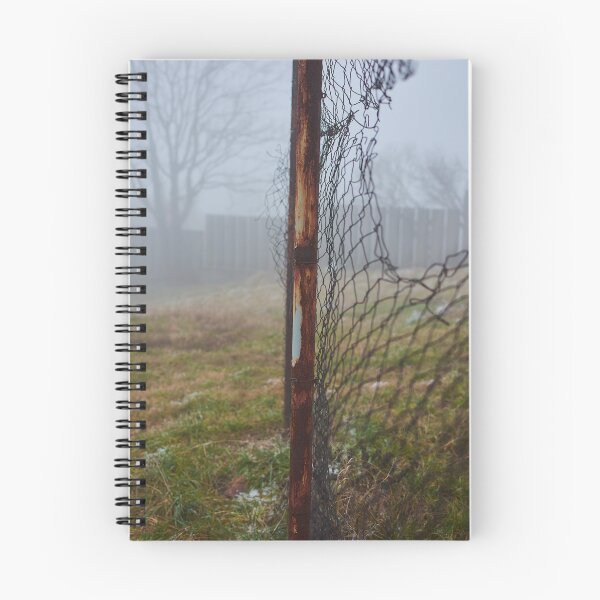 Item preview, Chain-link fence in the mist designed and sold by Tilosparty30.