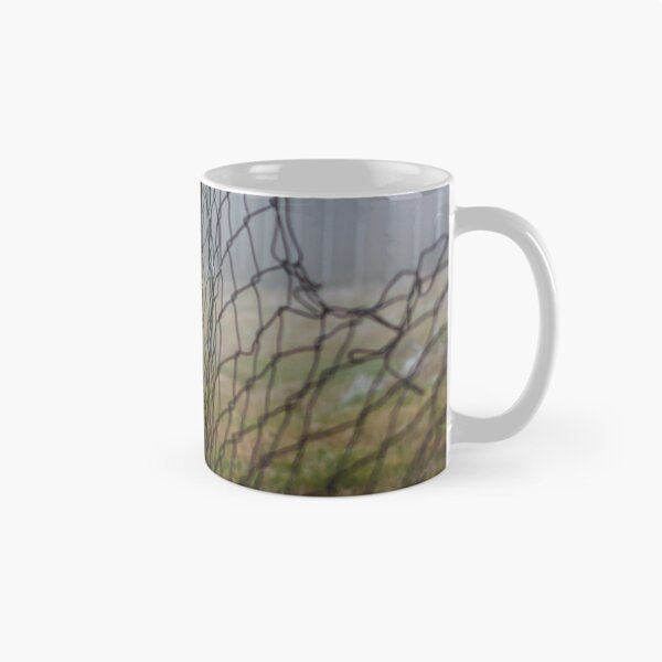 Item preview, Chain-link fence in the mist designed and sold by Tilosparty30.