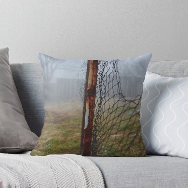 Item preview, Chain-link fence in the mist designed and sold by Tilosparty30.