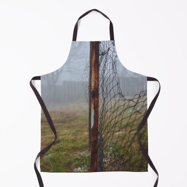 Item preview, Chain-link fence in the mist designed and sold by Tilosparty30.