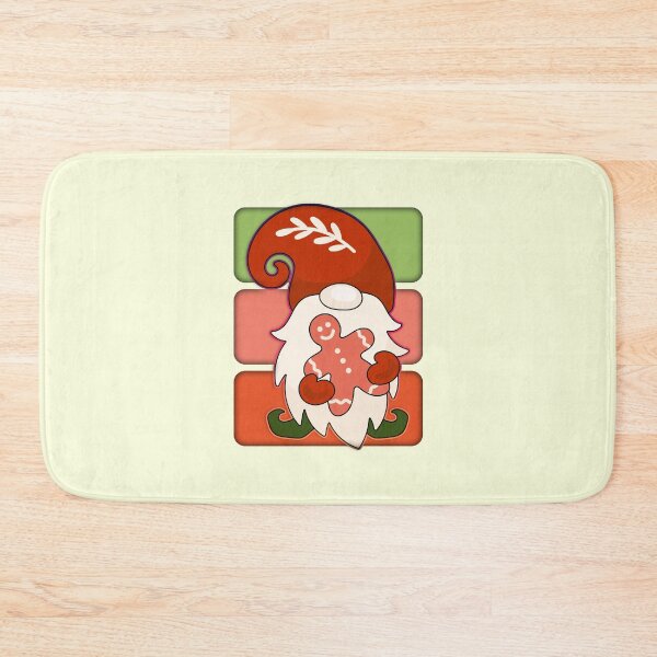 Item preview, Christmas Gnome Holding A Gingerbread man designed and sold by franktact.