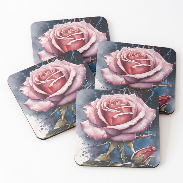 Item preview, Watercolor Artistic Rose designed and sold by MotleyPlay.