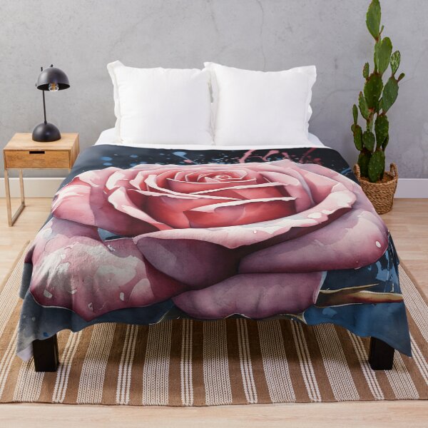 Item preview, Watercolor Artistic Rose designed and sold by MotleyPlay.