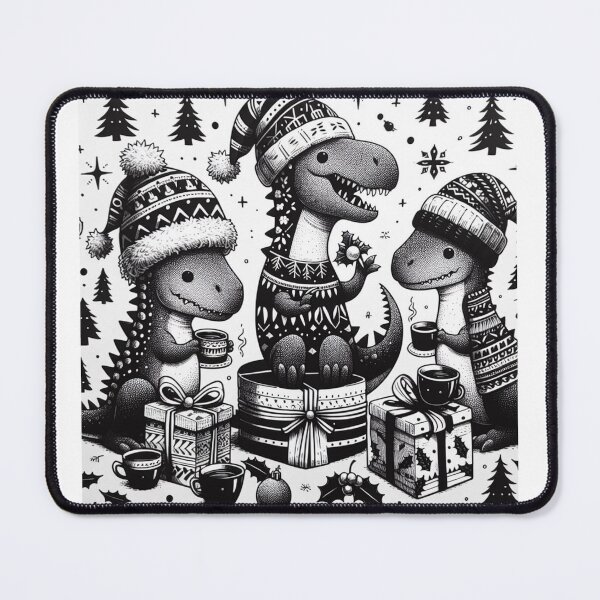 Item preview, christmas dinos designed and sold by Greydate.