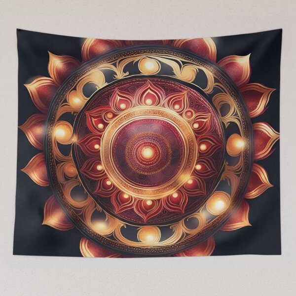 Item preview, Carnival Joy Mandala Art designed and sold by SpiritualManda.