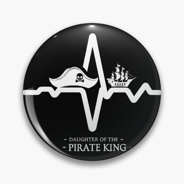 Item preview, Pirate King's Daughter Heartbeat Design designed and sold by MAPDDesigns.