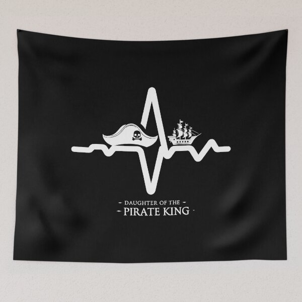 Item preview, Pirate King's Daughter Heartbeat Design designed and sold by MAPDDesigns.