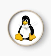 Linux Penguin Clock