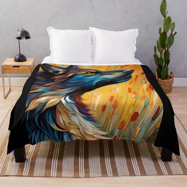 Item preview, Stylized Wolf, Ai Generated Art designed and sold by ACC .