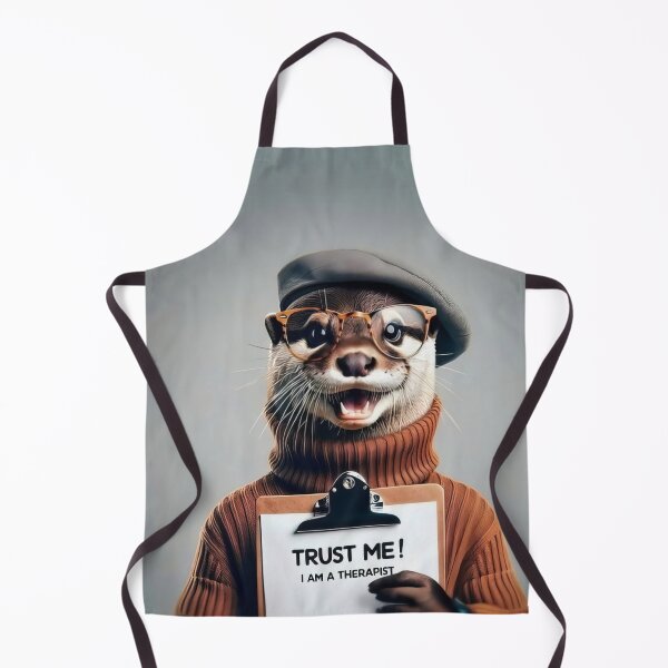 Item preview, Otter Oasis: Aquatic Therapy Delight designed and sold by SmileCatalysts.