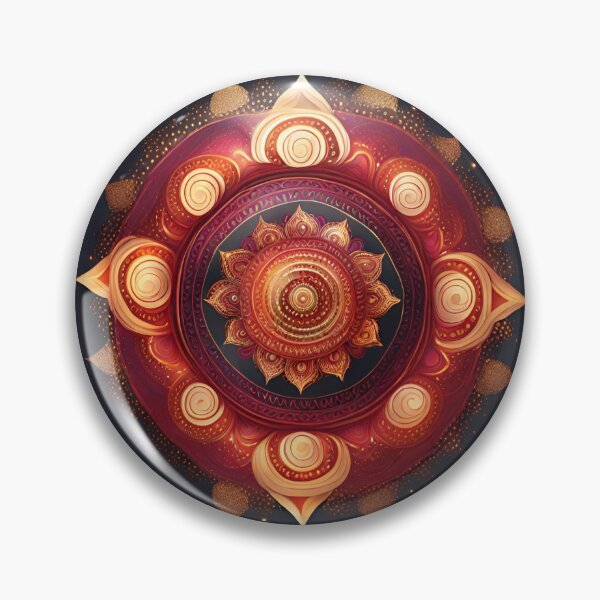 Item preview, Carnival Kaleidoscope Mandala Delight designed and sold by SpiritualManda.