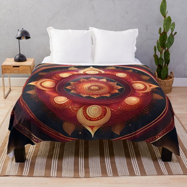 Item preview, Carnival Kaleidoscope Mandala Delight designed and sold by SpiritualManda.
