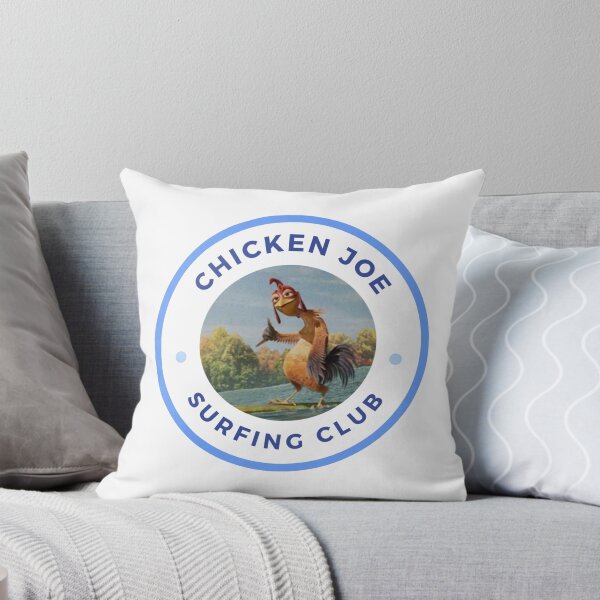 Item preview, chicken joe surfing blue designed and sold by soulsurferart.