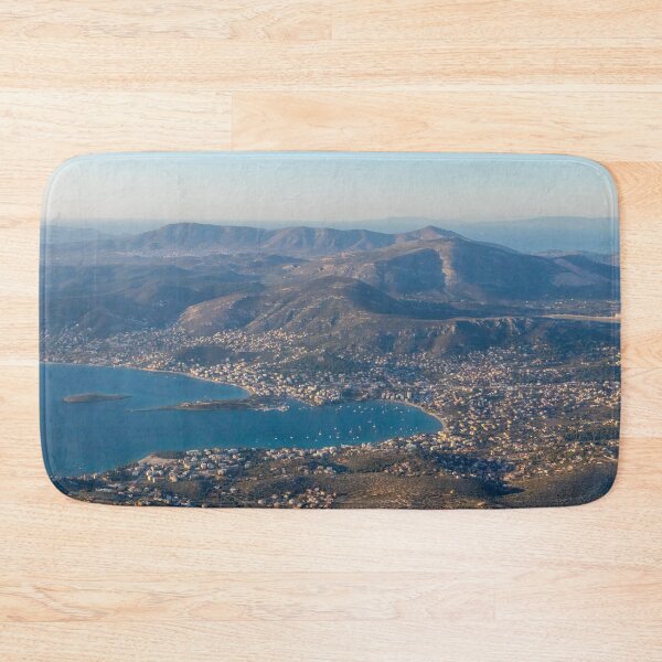 Item preview, Flying Over Athens Greece and the Mediterranean Sea designed and sold by SafariByMarisa.