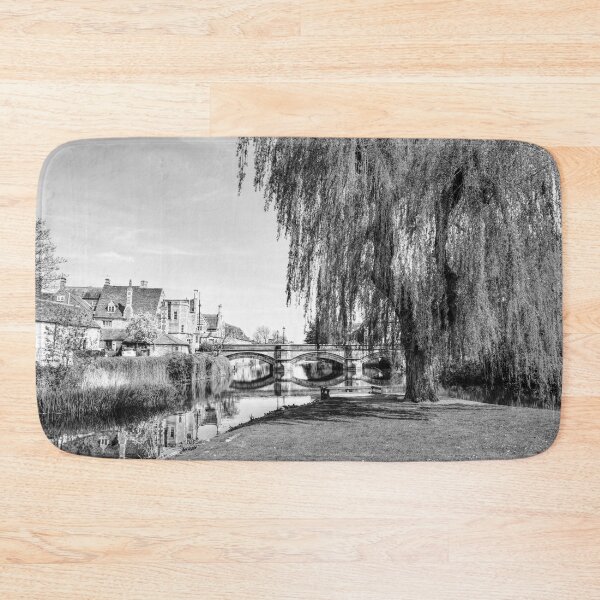 Item preview, Stamford Town Bridge And River Welland, Black And White designed and sold by Paul Thompson Photography.