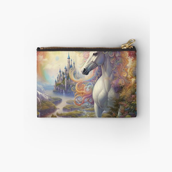 Item preview, A majestic unicorn with a mane coloured in the ethereal hues of the rainbow designed and sold by Cris888.