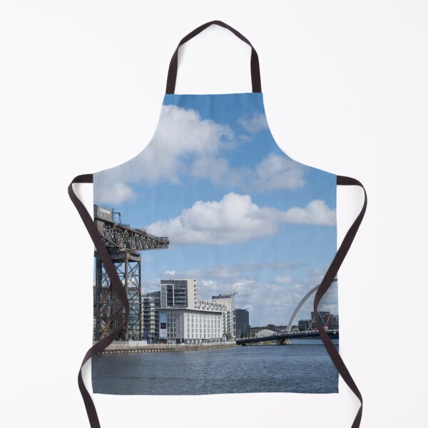 Item preview, Glasgow River Clyde Squinty Bridge and Finnieston Crane designed and sold by GG WALL ART.
