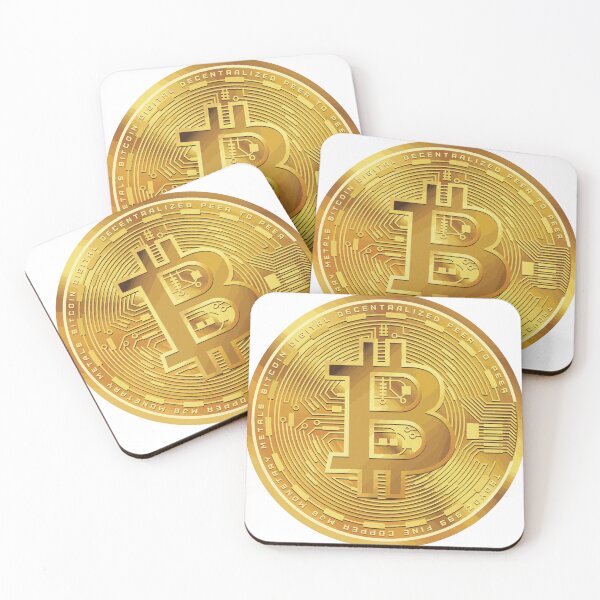 Item preview, BitCoin Coin Art designed and sold by AbuBabaStickers.
