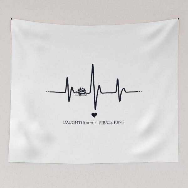 Item preview, Pirate King's Daughter Heartbeat Design designed and sold by MAPDDesigns.